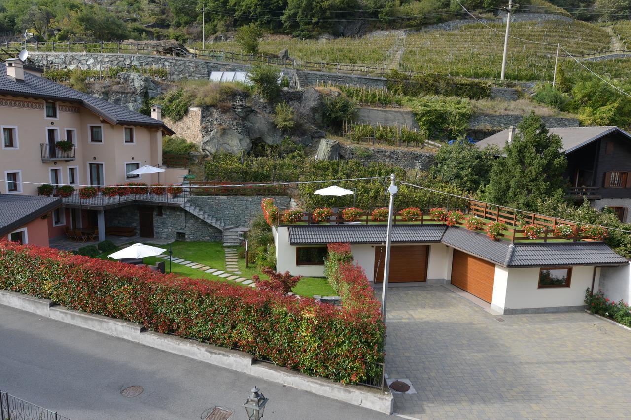 Au Berceau Du Bien-Etre Villa Chambave Bagian luar foto